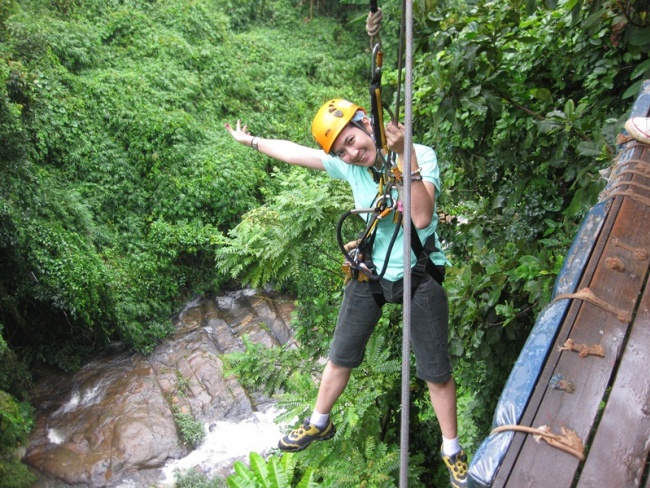 Private Elephant Training Program with adventure Zipline and White Water Rafting