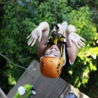 Feel you adrenaline while hanging above the ground. www.chiangmaitourcenter.com