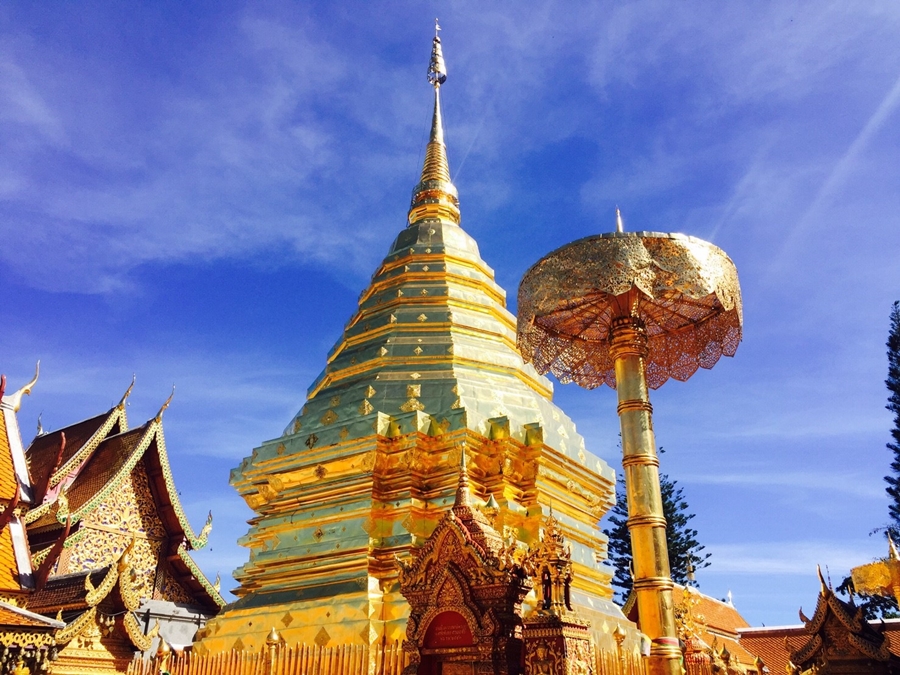 Doi Suthep temple.