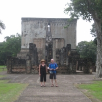 Sri Chum Temple with the huge talking Buddha , Sukhothai.  www.chiangmaitourcenter.com