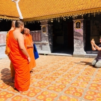 Doi Suthep temple.